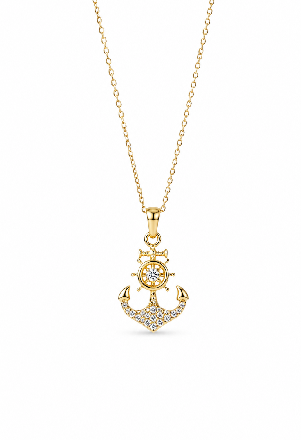 Aurora Anchor Necklace