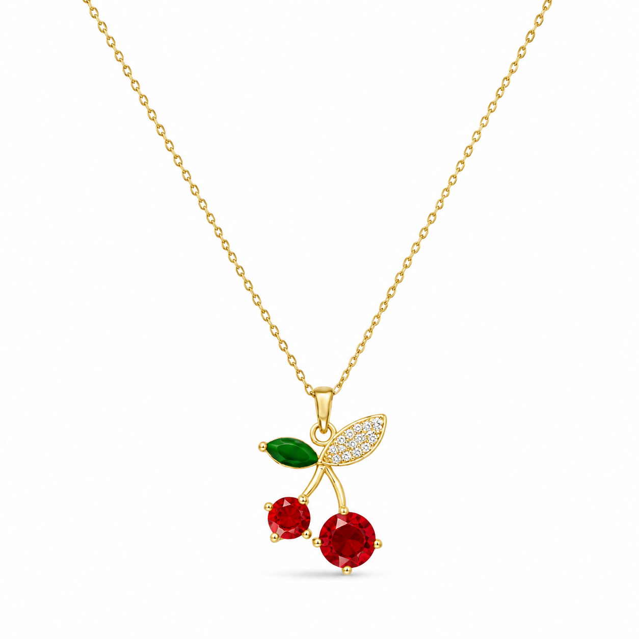 Cherry Charm Necklace