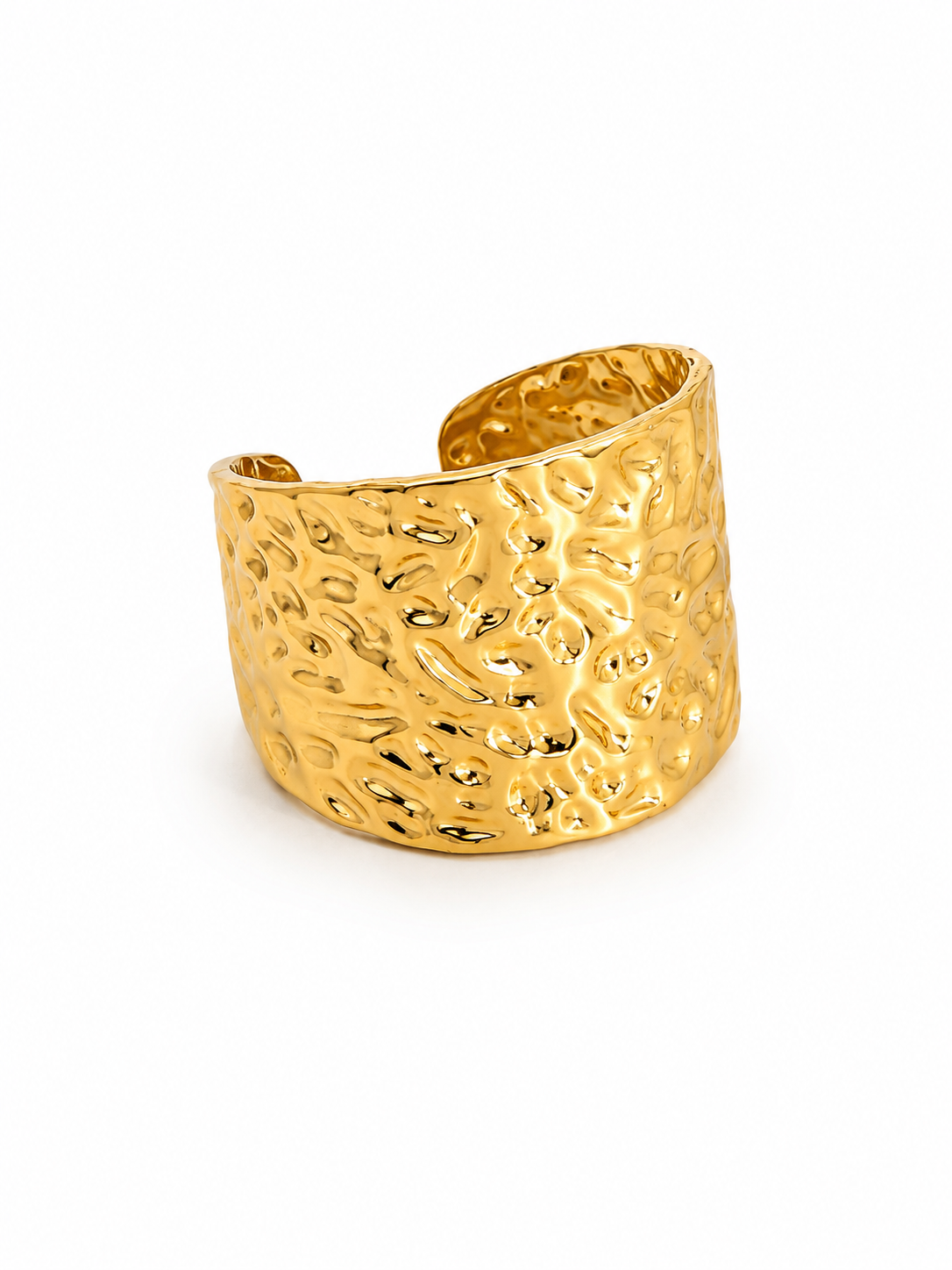 Crushed Gold Ring