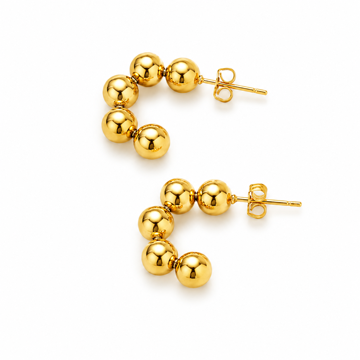 Sphere Hoops Earrings