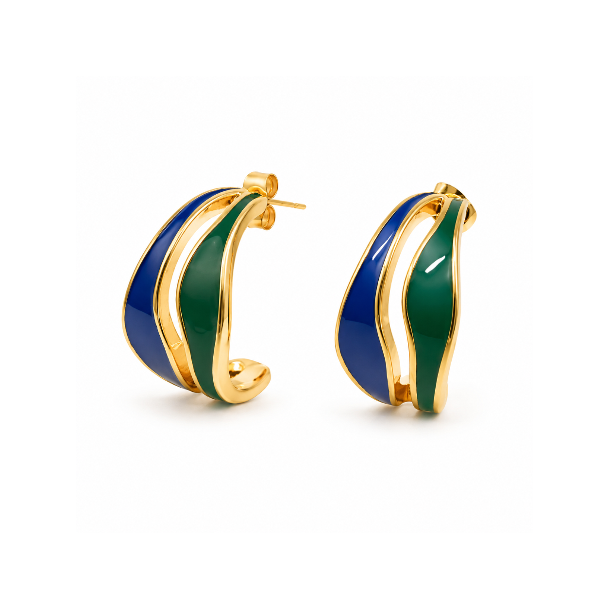 Azure Flow Earrings