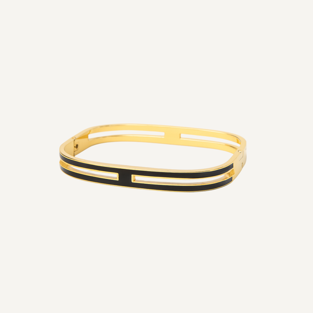 Linea Enamel Bangle