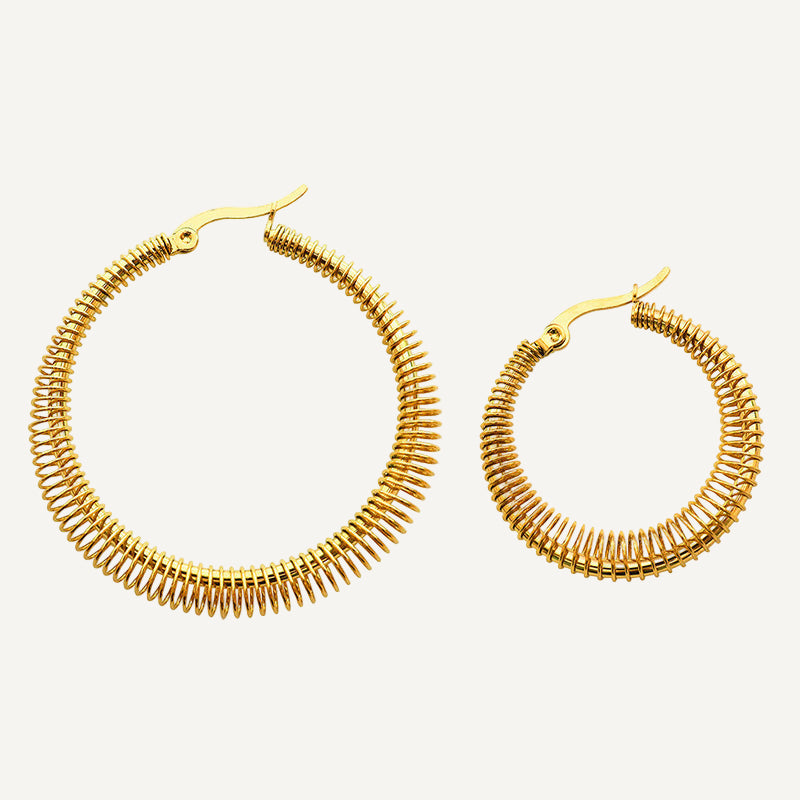 Orbit Hoops Earrings