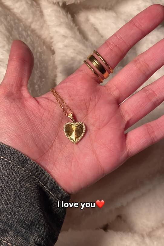 Heart of Promise Necklace + Triple Aura Ring
