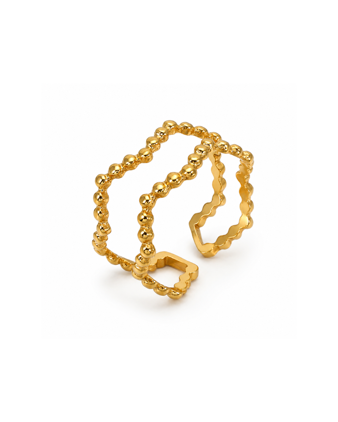 Twin Gleam Ring