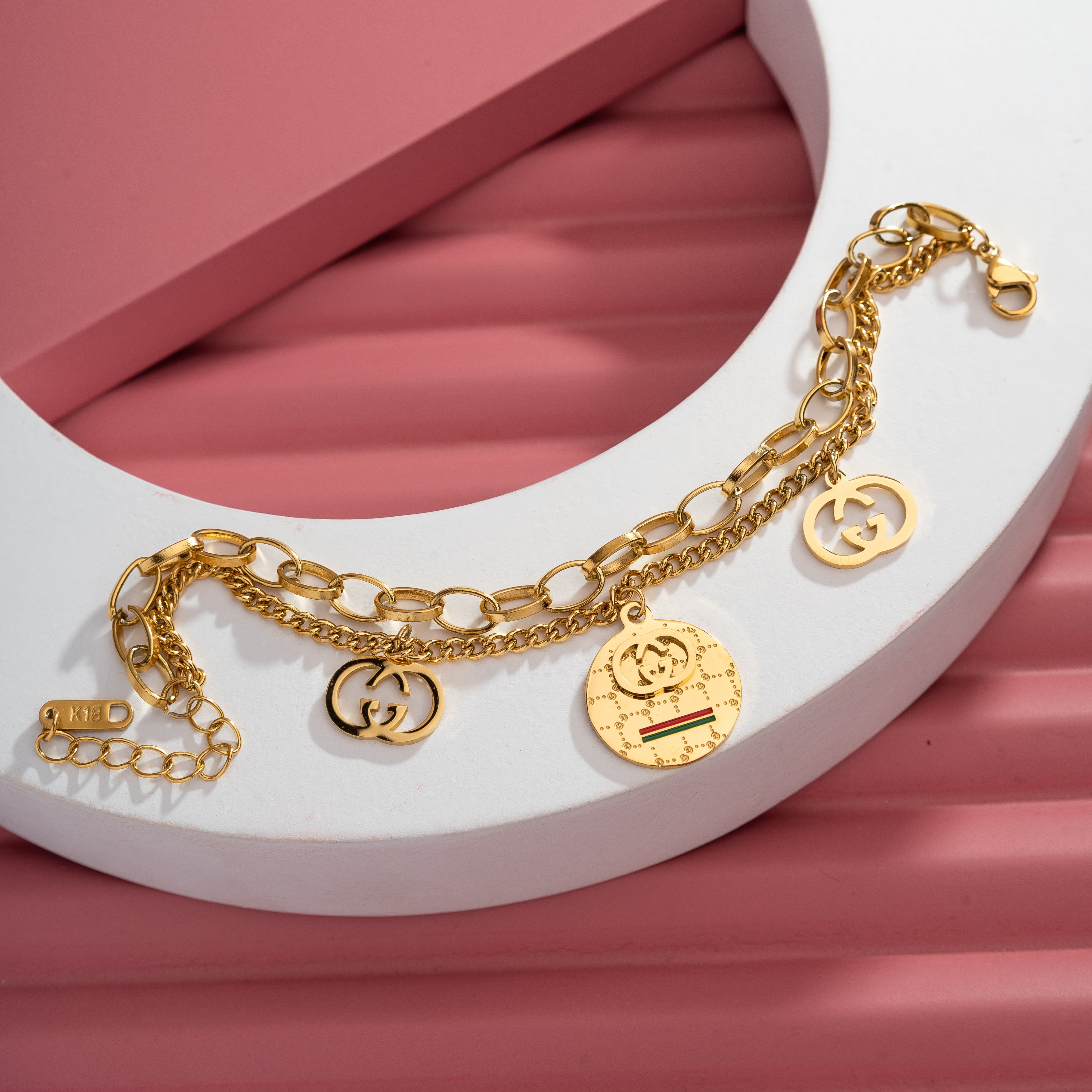 Luna Medallion Bracelet