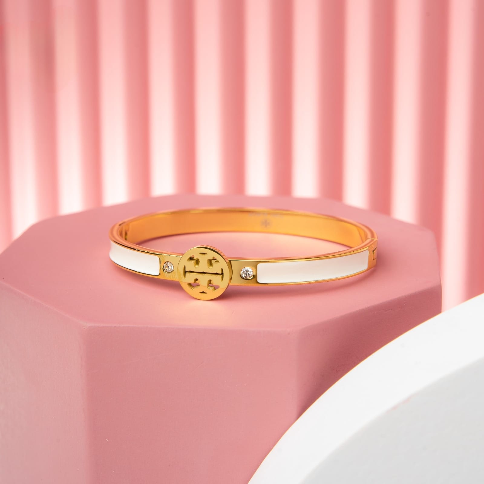 Auréole Enamel Bangle