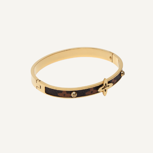 Noir Clover Bangle