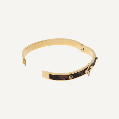 Noir Clover Bangle